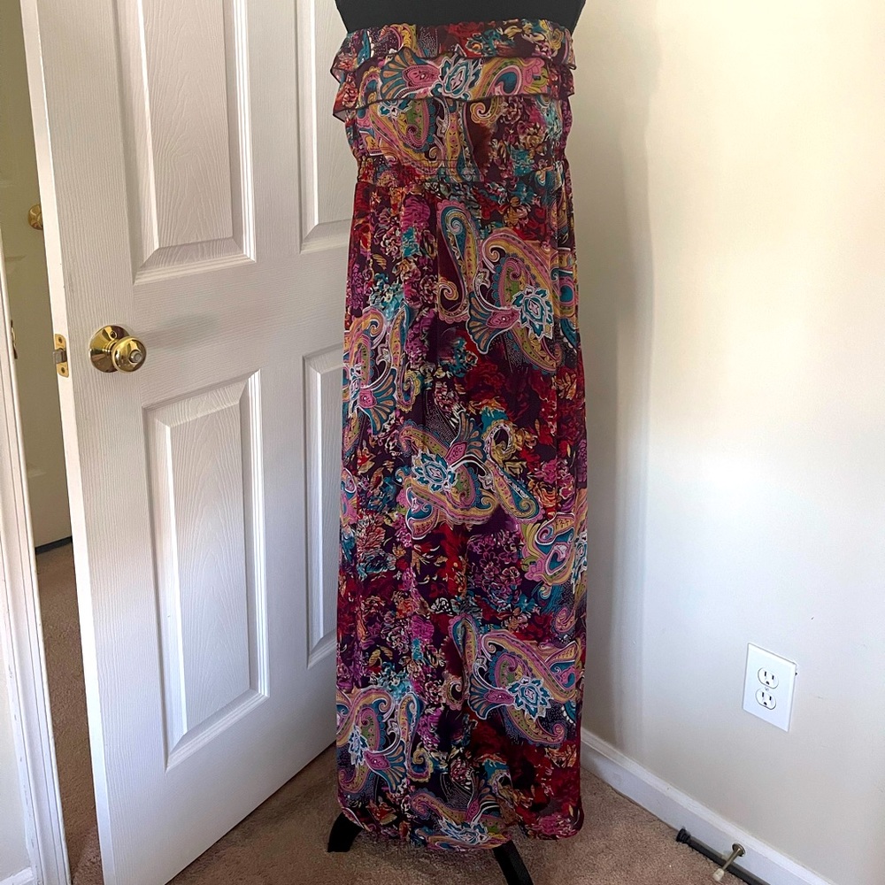 Ankle length strapless